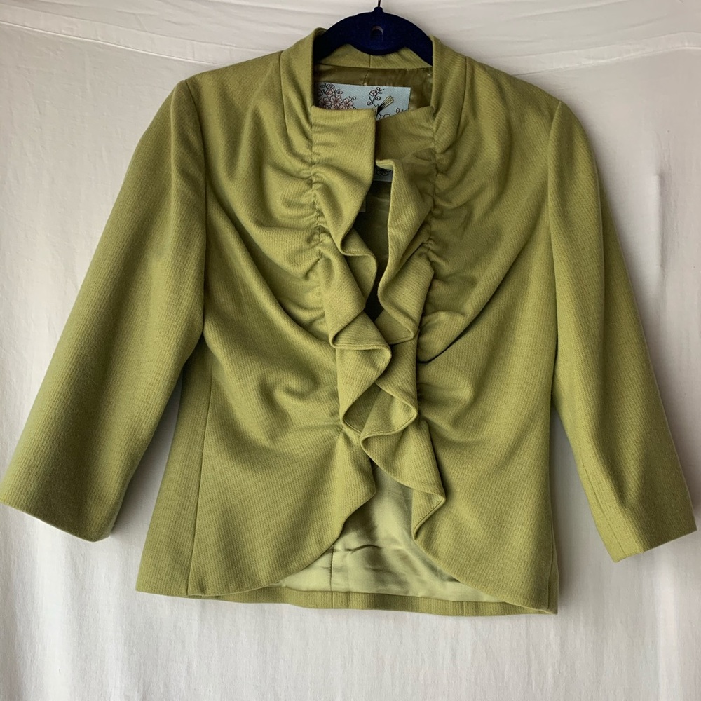 Anthropologie Tabitha Wool Blend Jacket
